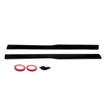 PSM style Side Skirt Extensions set for BMW F80 / F82 / F83, glossy black
