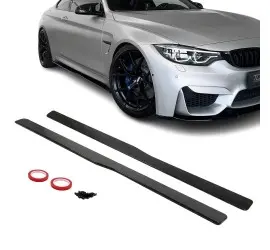 PSM style Side Skirt Extensions set for BMW F80 / F82...