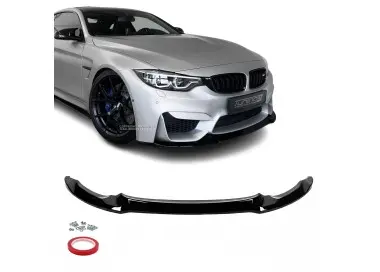 CS-style Priekinio bamperio Pažeminimas skirtas BMW F80 / F82 / F83, juodas blizgus