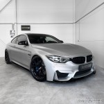 CS-style Front bumper Lip for BMW F80 / F82 / F83, glossy black
