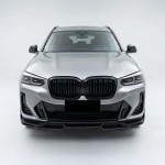 WR Priekinis Pažeminimas skirtas BMW X3 G01 / X4 G02 LCI (21-25), juodas blizgus