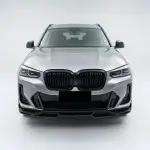WR Priekinis Pažeminimas skirtas BMW X3 G01 / X4 G02 LCI (21-25), juodas blizgus