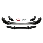 WR Priekinis Pažeminimas skirtas BMW X3 G01 / X4 G02 LCI (21-25), juodas blizgus