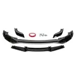 WR Priekinis Pažeminimas skirtas BMW X3 G01 / X4 G02 LCI (21-25), juodas blizgus