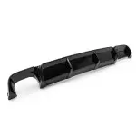 WR Galinio bamperio Difuzorius skirtas BMW E39 su M-Pack, juodas blizgus