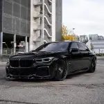 Performance Priekinis Pažeminimas skirtas BMW G11 / G12 LCI (19-22) su M-Pack, juodas blizgus