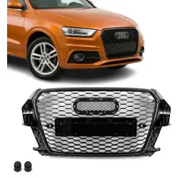 RS išvaizdos Priekinės Grotelės skirtos Audi Q3 8U...