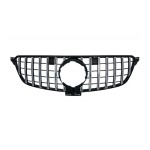 Front Grille (without badge), black + chrome