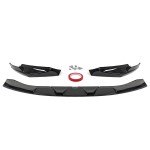 WR Front bumper Lip for BMW M3 G80, M4 G82 / G83, glossy black