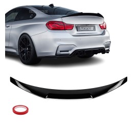 Trunk Spoiler for BMW M4 F82 Coupe, glossy black