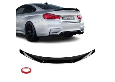 Spoileris ant Bagažinės skirtas BMW M4 F82 Coupe, juodas blizgus