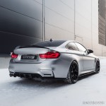 Trunk Spoiler for BMW M4 F82 Coupe, glossy black