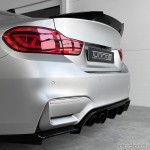 Spoileris ant Bagažinės skirtas BMW M4 F82 Coupe, juodas blizgus