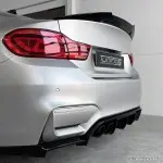 Spoileris ant Bagažinės skirtas BMW M4 F82 Coupe, juodas blizgus