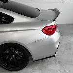 Spoileris ant Bagažinės skirtas BMW M4 F82 Coupe, juodas blizgus