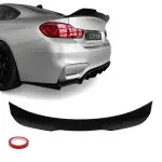 PSM EVO style Spoileris ant Bagažinės skirtas BMW M4 F82 Coupe, juodas blizgus