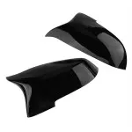 M look Veidrodėlių Dangteliai, komplektas skirtas BMW F10 LCI, F11 LCI, F07, F06, F12, F13 LCI, F01 LCI, juodi blizgūs