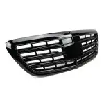 S65 išvaizdos Priekinės Grotelės skirtos Mercedes-Benz W222 (13-20) su Night View Assist, juodos blizgios