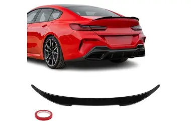 M4 style Spoileris ant Bagažinės skirtas BMW G16 / F93 Gran Coupe, juodas blizgus