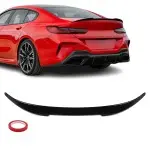 M4 style Spoileris ant Bagažinės skirtas BMW G16 / F93 Gran Coupe, juodas blizgus