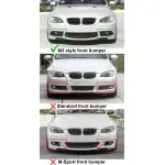 Rūko Žibintai, komplektas skirtas BMW E92 / E93 (06-10) su M3-look bamperiu, skaidrūs