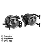Fog lights for BMW E90 / E91 M-Pack / M3-look bumper, clear (05-11)