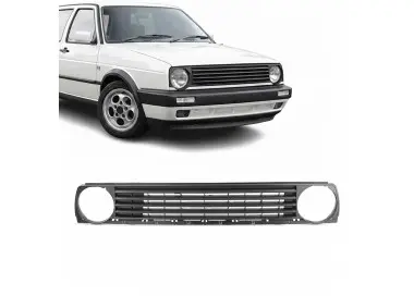 Priekinės grotelės be ženkliuko skirtos VW Golf MK2 (84-91)