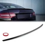 Lip Spoileris ant Bagažinės dangčio tinkantis Audi A6 C6 sedan (04-11), juodas blizgus