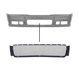 Central bumper grille for BMW E36 M3 / M-Tech (90-99)