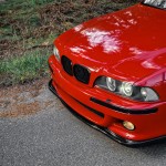 Priekinis Pažeminimas H-look V2 skirtas BMW E39 M5 / M-Tech bamperiui, juodas blizgus
