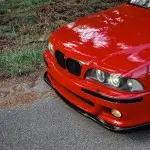 Priekinis Pažeminimas H-look V2 skirtas BMW E39 M5 / M-Tech bamperiui, juodas blizgus