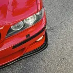 Priekinis Pažeminimas H-look V2 skirtas BMW E39 M5 / M-Tech bamperiui, juodas blizgus