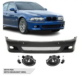 Priekinis M bamperis skirtas BMW E39, su PDC ir...