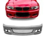 M-Tech Priekinis Bamperis, skirtas BMW E46 coupe / cabrio (99-06)