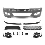 M-Tech 2 Front Bumper for BMW E46 sedan / touring (98-05), with clear fog lights