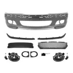 M-Tech 2 Priekinis Bamperis, skirtas BMW E46 sedan / touring (98-05), su skaidriais priešrūkiniais