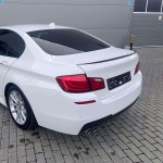 M-Pack Trunk Spoiler for BMW F10, glossy black