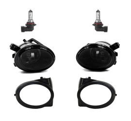 Fog lights for BMW E46 (M3 / M-Tech II), smoked