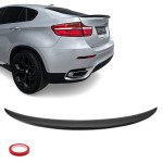Performance bagažinės Spoileris skirtas BMW E71 X6 (08-14), juodas blizgus