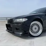 Rūko žibintų rėmeliai, komplektas skirtas BMW E46 M3 / M3-look bamperiui