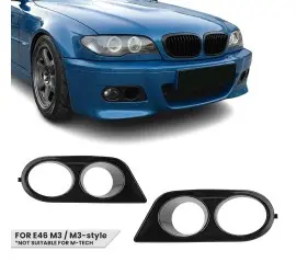 Rūko žibintų rėmeliai, komplektas skirtas BMW E46 M3 /...