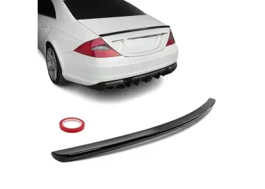 Bagažinės dangčio Spoileris skirtas Mercedes C219 / W219, juodas blizgus