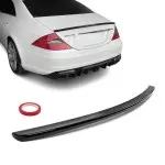 Bagažinės dangčio Spoileris skirtas Mercedes C219 / W219, juodas blizgus
