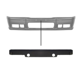 Front bumper central trim (impact strip) for BMW E36...