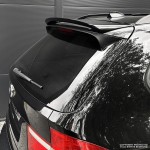 HM style Roof spoiler for BMW E70 X5 (07-14), glossy black