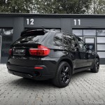 HM stiliaus Spoileris virš bagažinės skirtas BMW E70 X5 (07-14), juodas blizgus