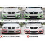 Fog lights for BMW E92 / E93 with M-Pack bumper, smoked