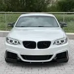 Performance Priekinis Pažeminimas skirtas BMW F22 / F23 su M-Pack, juodas blizgus