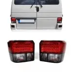 LED galiniai žibintai, komplektas skirtas VW T4 (90-03), tamsinti