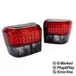 LED galiniai žibintai, komplektas skirtas VW T4 (90-03), tamsinti